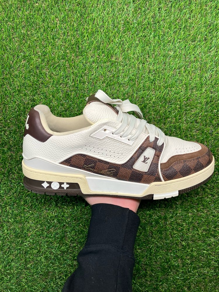 Louis Vuitton Trainer ' White Mocha '  UK 8
