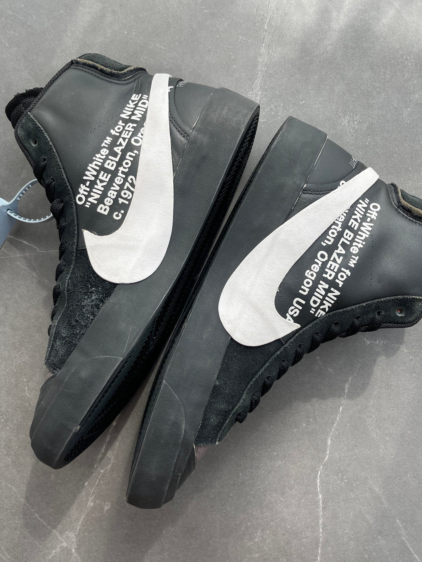 Nike Blazer Mid Off-White Grim Reaper UK 10