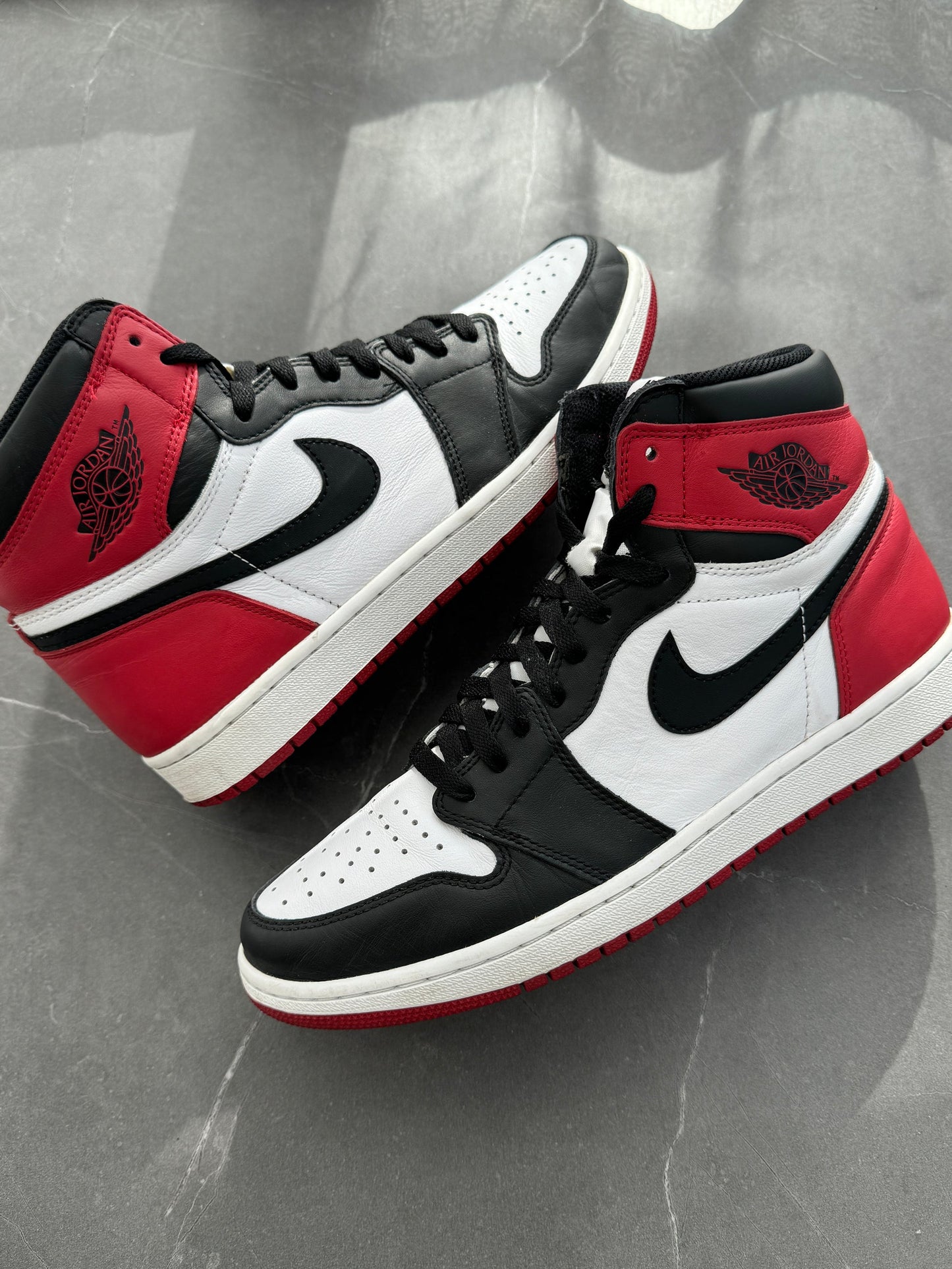 Air Jordan 1 High Black Toe 2016 UK 10