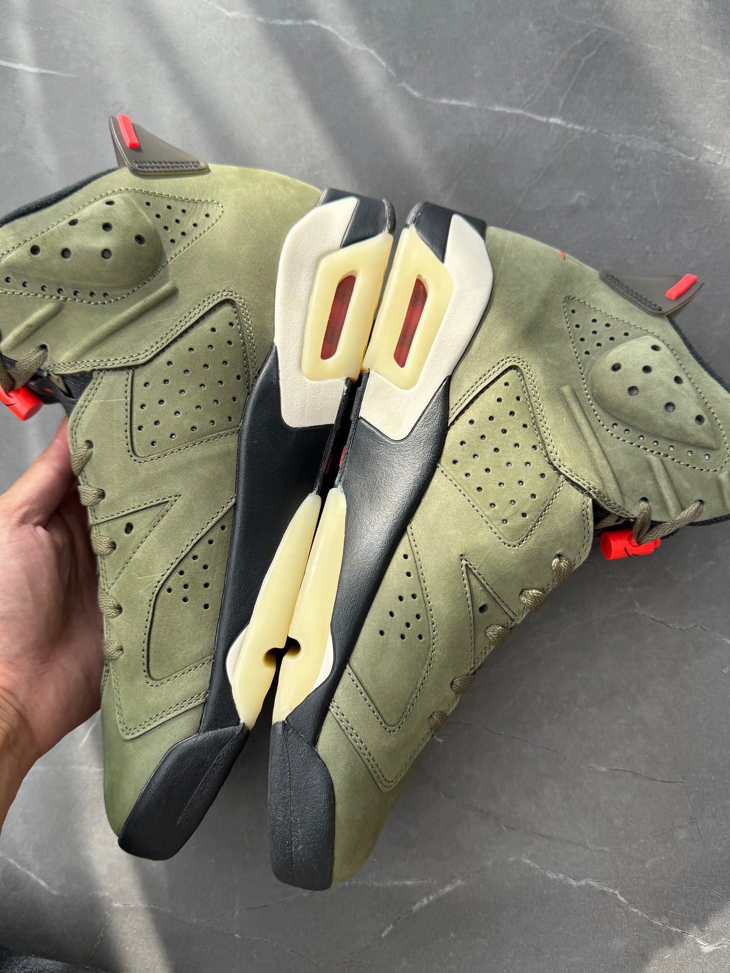 Air Jordan 6 Travis Scott Olive UK 10