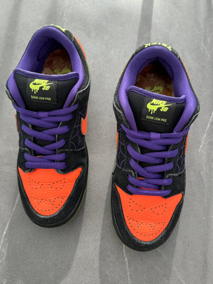 Dunk Low Pro SB Night Of Mischief Halloween  UK 5.5