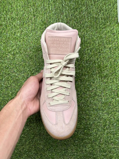 Maison Margiela High Top ' Pink Calfskin ' UK 6