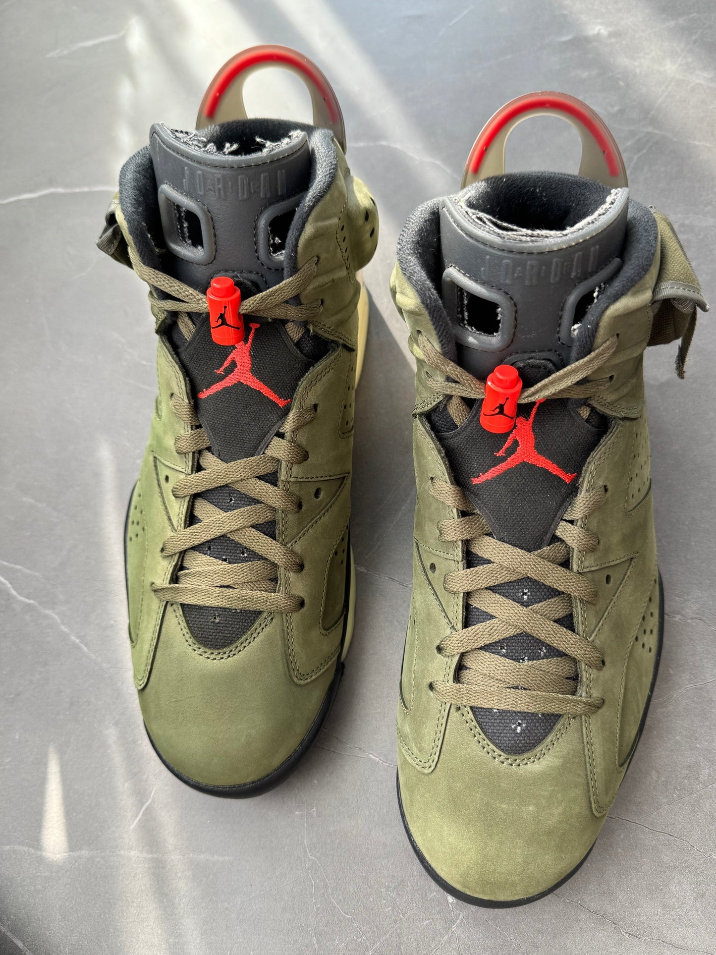 Air Jordan 6 Travis Scott Olive UK 10
