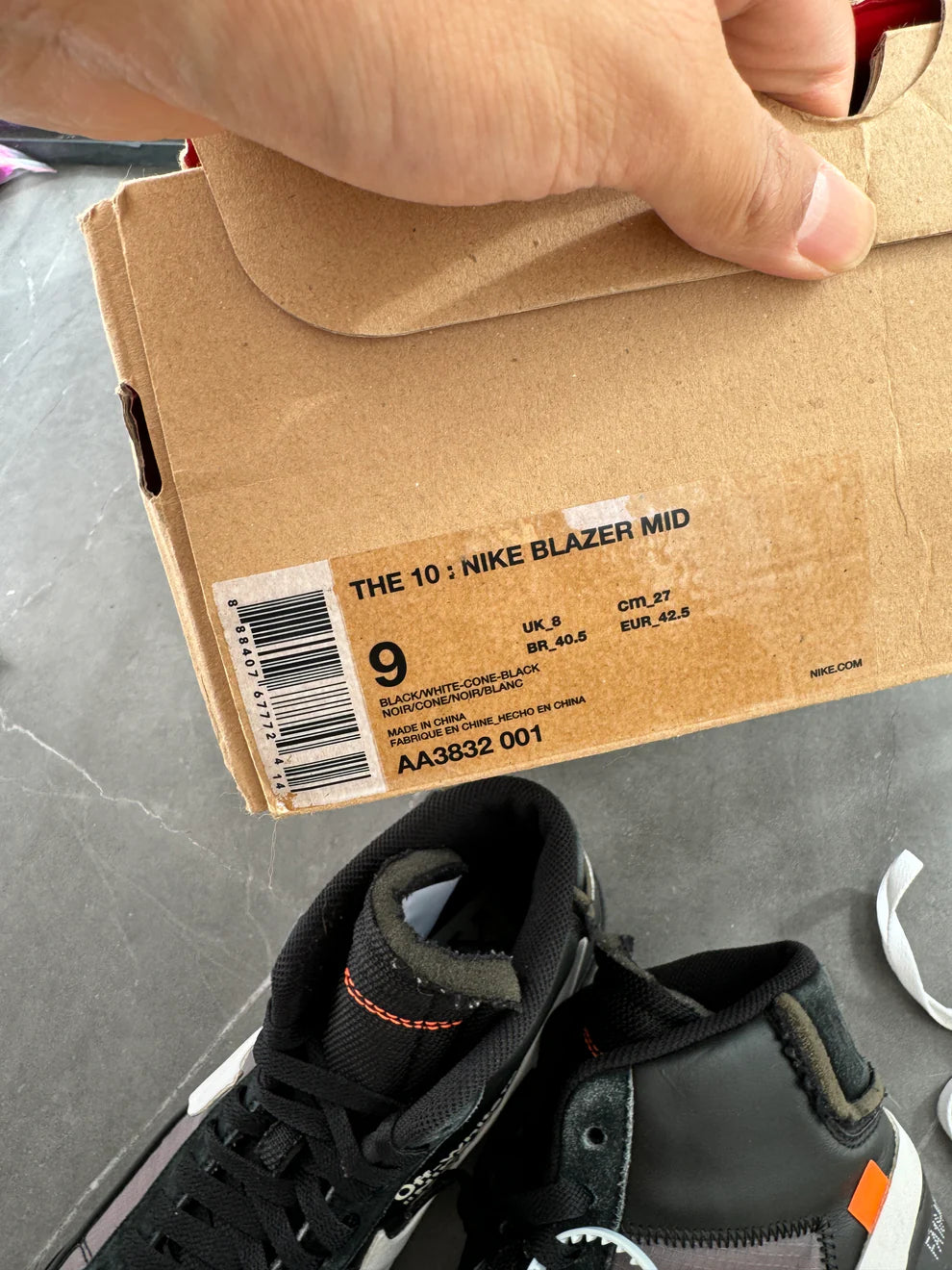 Nike Blazer Mid Off-White Grim Reaper