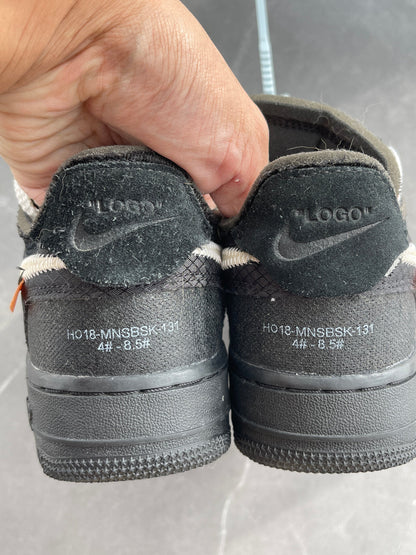Air Force 1 Low Off-White Black UK 3.5