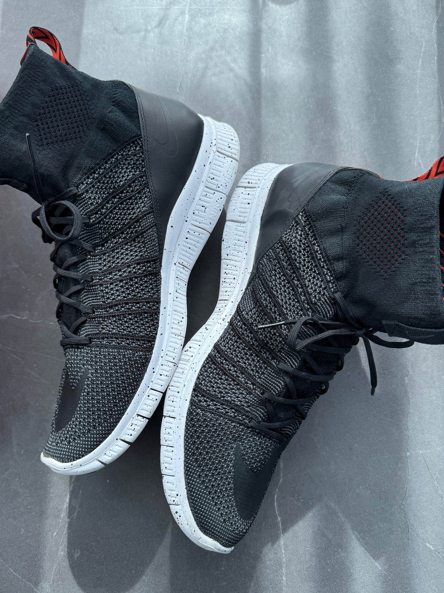 Nike Free Flyknit Mercurial Superfly Black/Orange 2016 UK 10