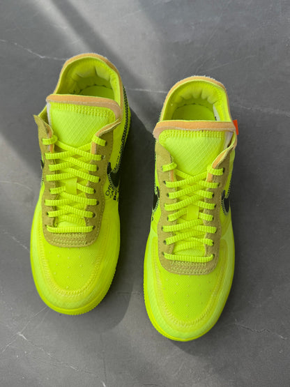 Air Force 1 Low Off-White Volt Sample UK 4.5