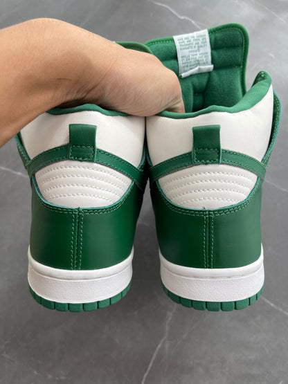 Dunk High White Green Cetic 2003 UK 10