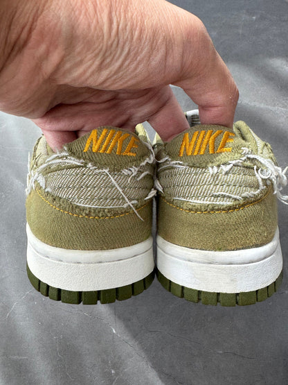 Dunk Low CL Pilgrim White Green Denim 2005 UK 4
