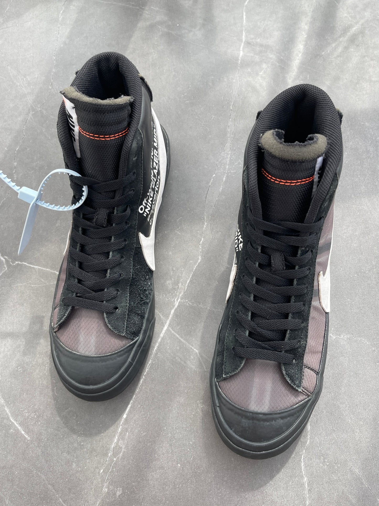Nike Blazer Mid Off-White Grim Reaper UK 10