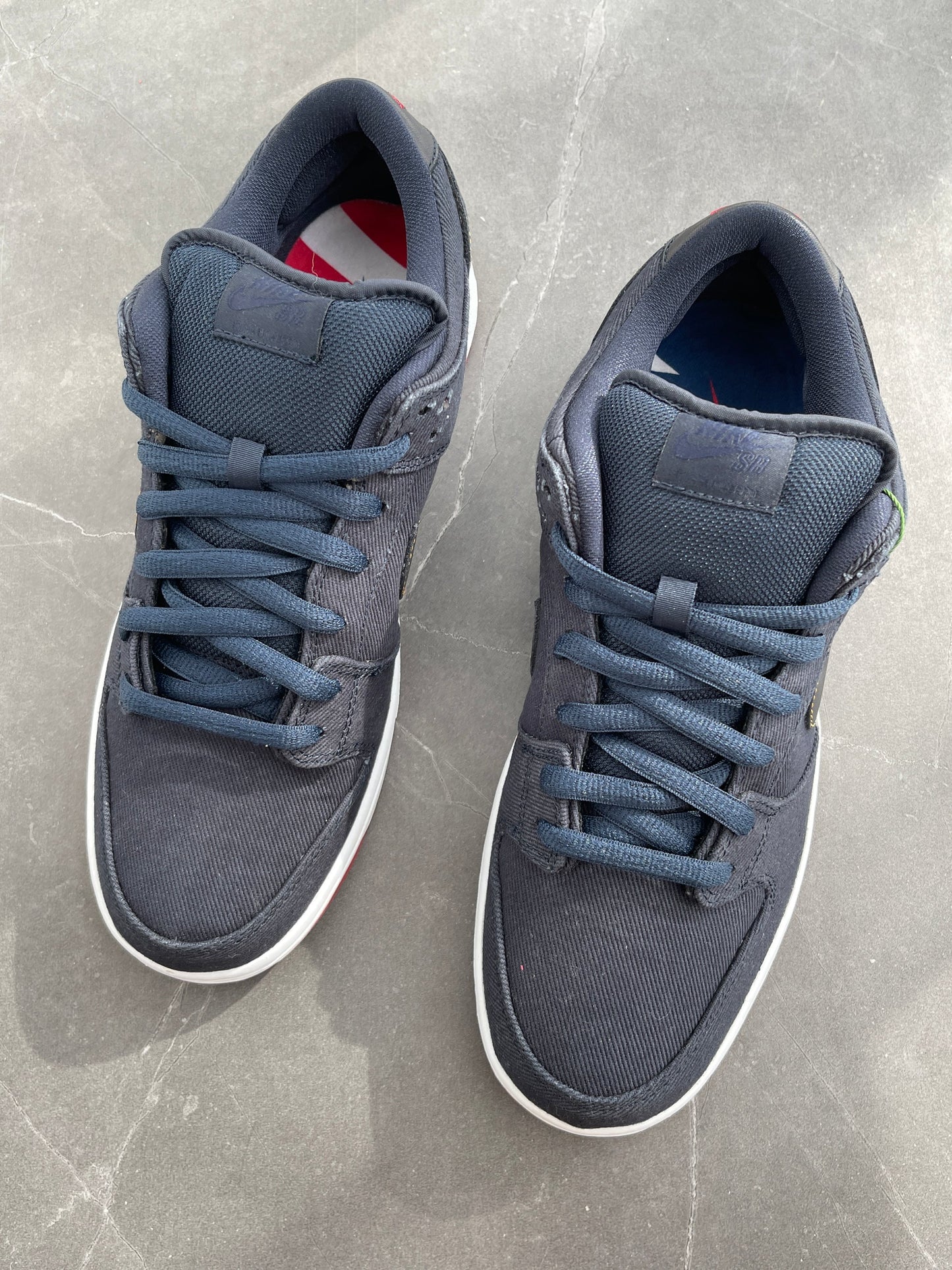 Dunk Low Premium SB Levi's Blue Denim 2012 UK 10