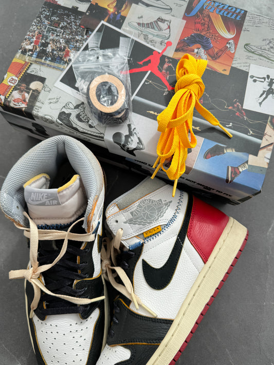 Air Jordan 1 High Union Black Toe UK 4
