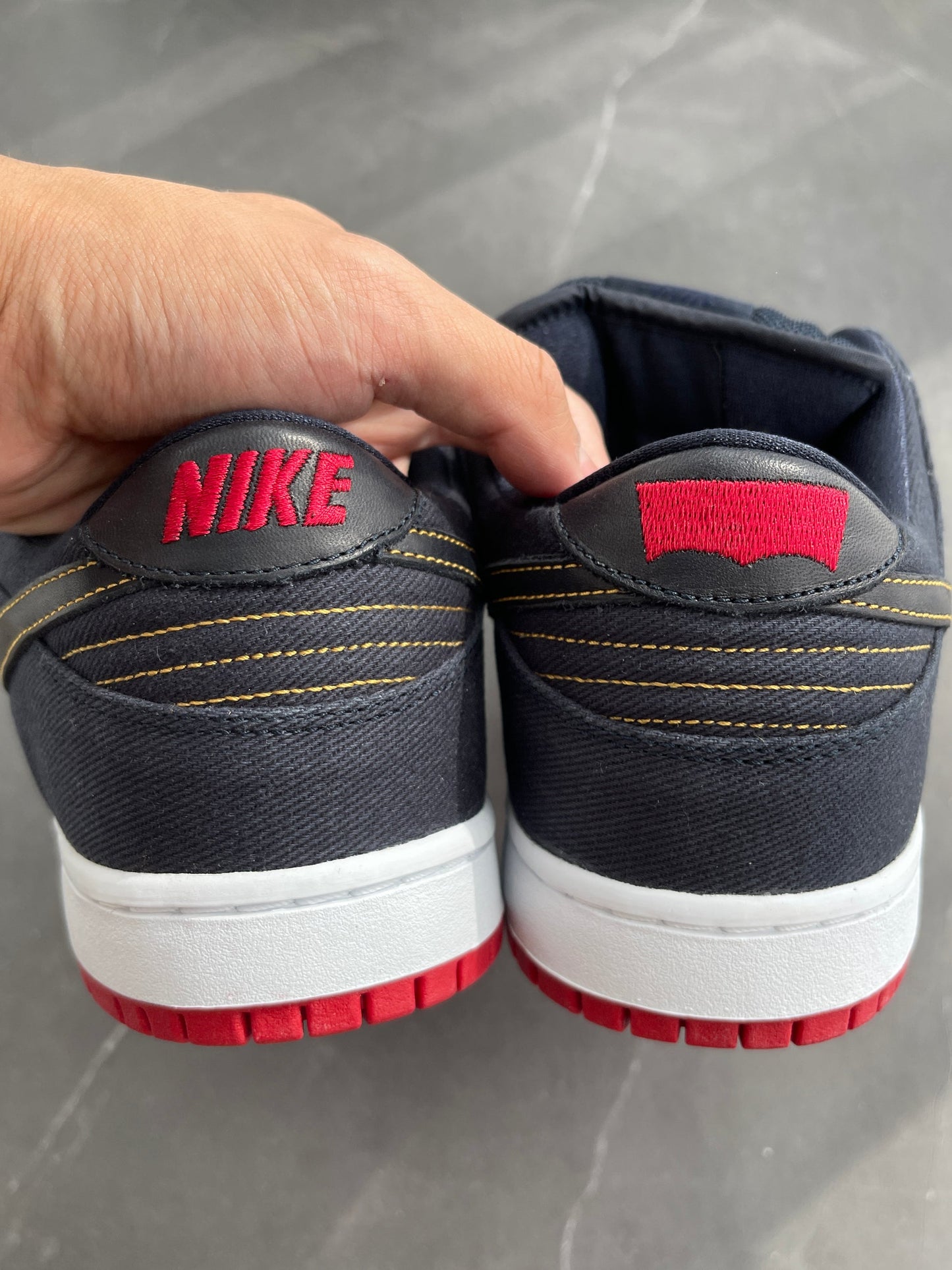 Dunk Low Premium SB Levi's Blue Denim 2012 UK 10