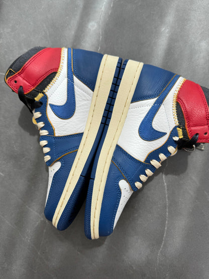 Air Jordan 1 High Union Blue Toe UK 4