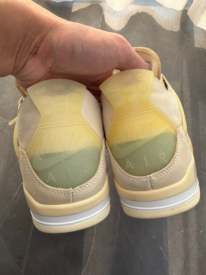 Air Jordan 4 Off-White Sail UK 10.5