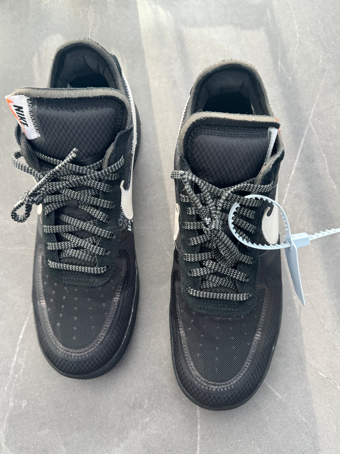 Air Force 1 Low Off-White Black White UK 10