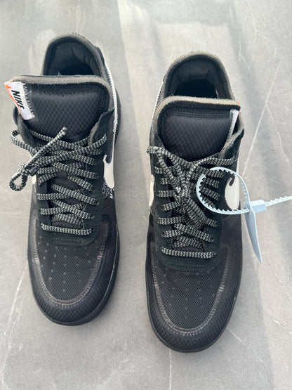Air Force 1 Low Off-White Black White UK 10