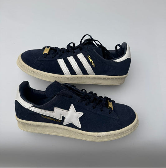 Bape X Adidas Campus UK 8