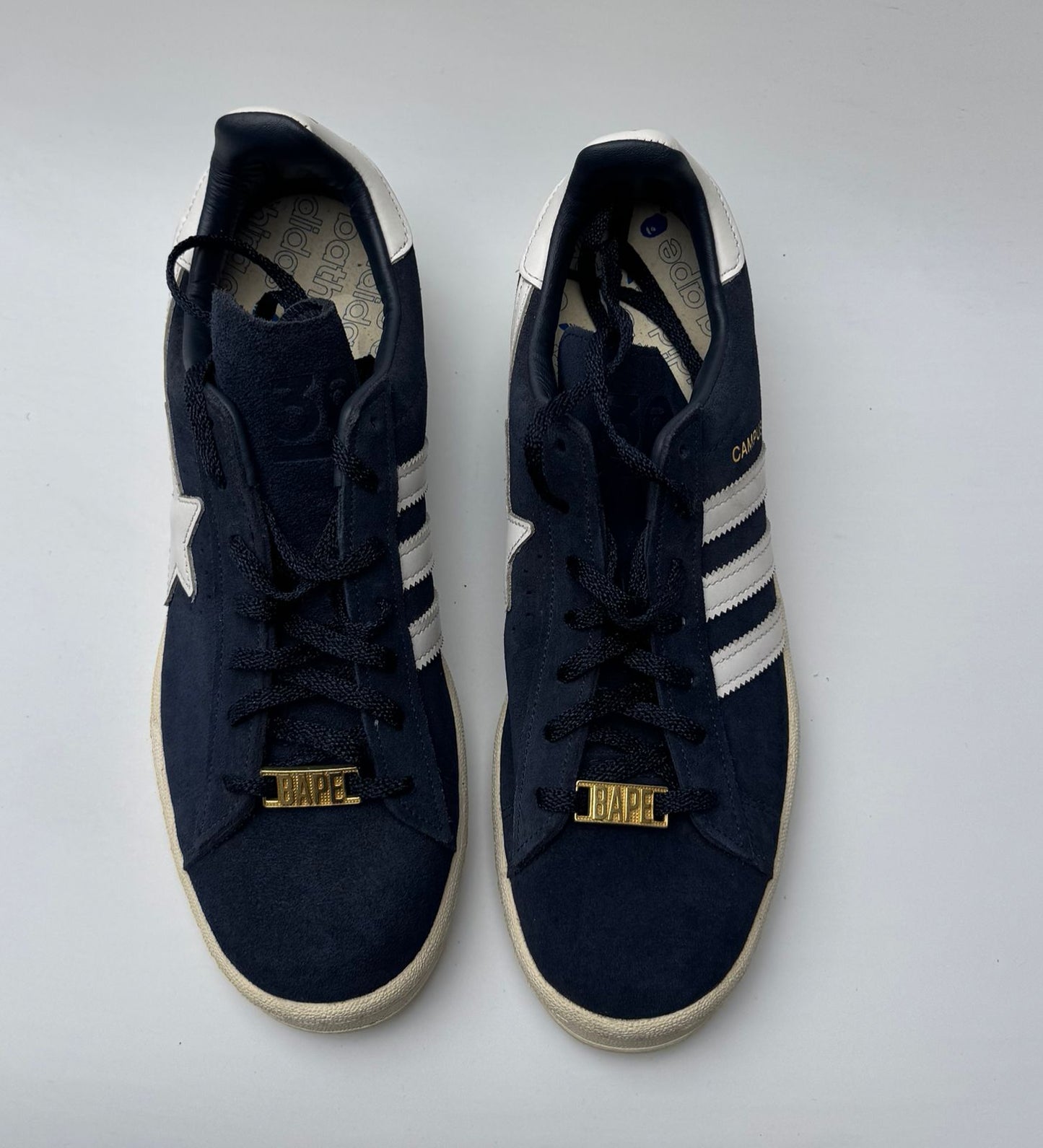 Bape X Adidas Campus UK 8