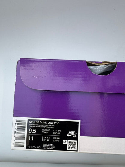 Nike SB Dunk Malachite UK 8.5