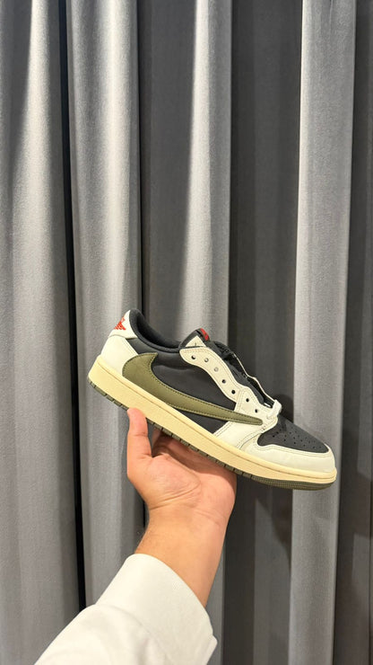 Jordan 1 Low Travis Scott OG Olive UK 8