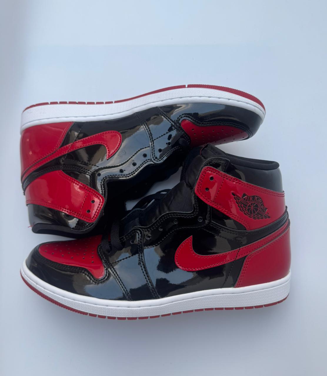 Jordan 1 High Patent Bred UK 10