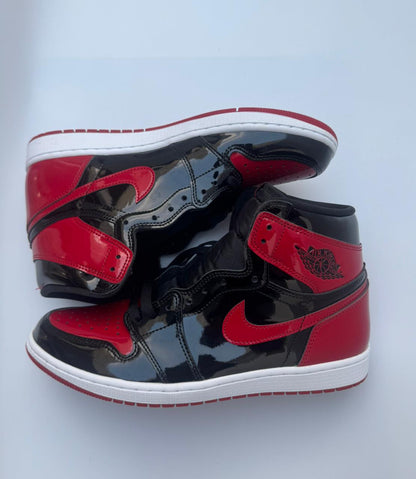 Jordan 1 High Patent Bred UK 10