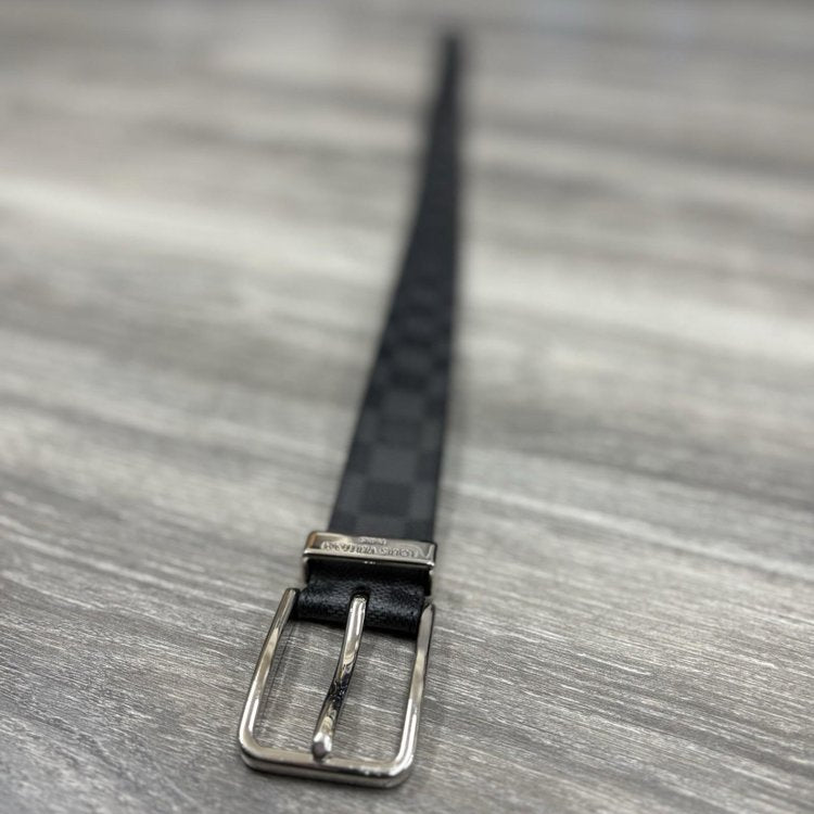 Louis Vuitton Pont Neuf 35mm Belt ' Damier Graphite '