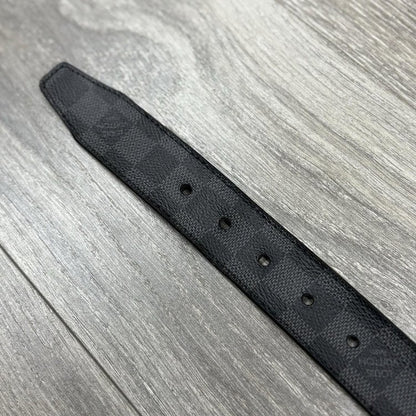 Louis Vuitton Pont Neuf 35mm Belt ' Damier Graphite '