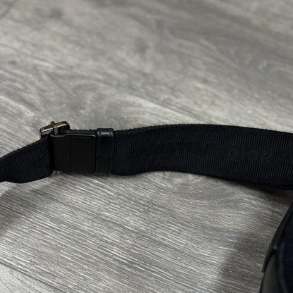 Christian Dior Coated Canvas CD Diamond Mini Rider Sling Bag ' Black '