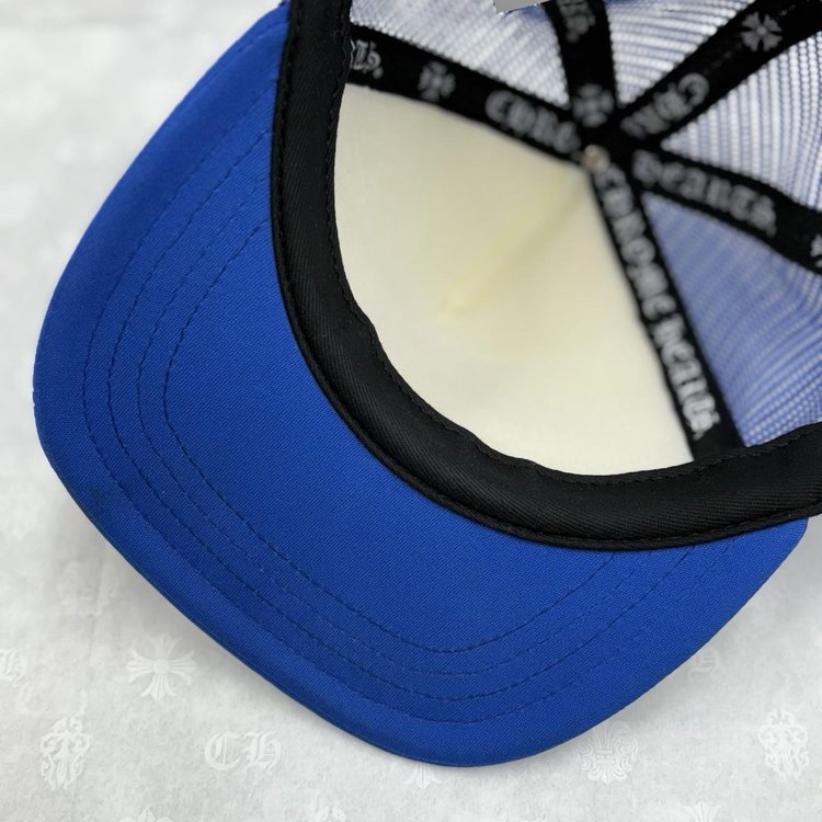 Chrome Hearts Eyechart Trucker Hat ' Blue White Red '