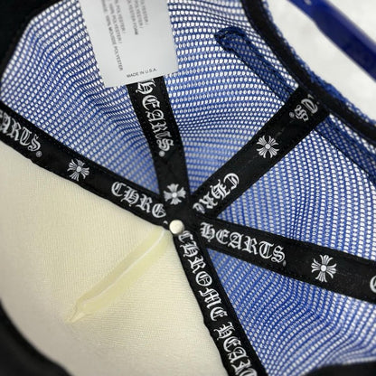 Chrome Hearts Eyechart Trucker Hat ' Blue White Red '