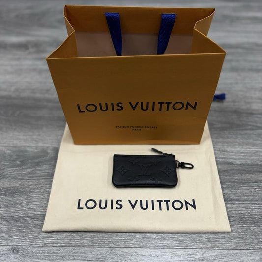 Louis Vuitton Duo Messenger Bag Monogram Shadow ' Black '
