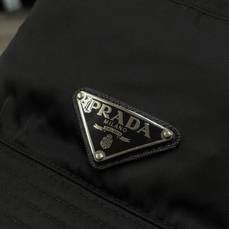 Prada Re-Nylon Bucket Hat ' Black '
