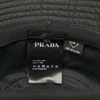 Prada Re-Nylon Bucket Hat ' Black '