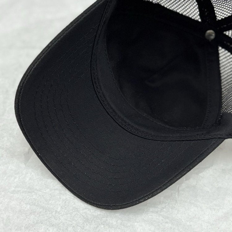 Amiri 3 Star Trucker Hat ' Black Brown '