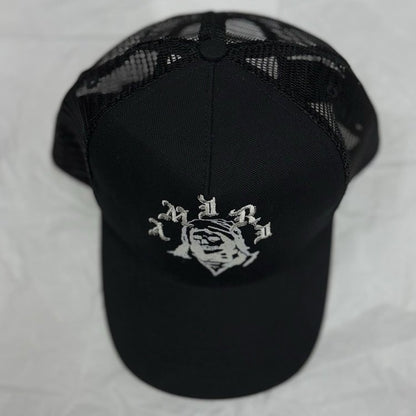 Amiri x Wes Lang Reaper Trucker Hat ' Black '