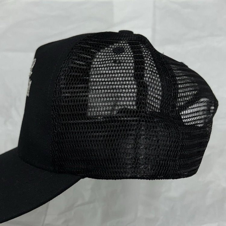 Amiri x Wes Lang Reaper Trucker Hat ' Black '