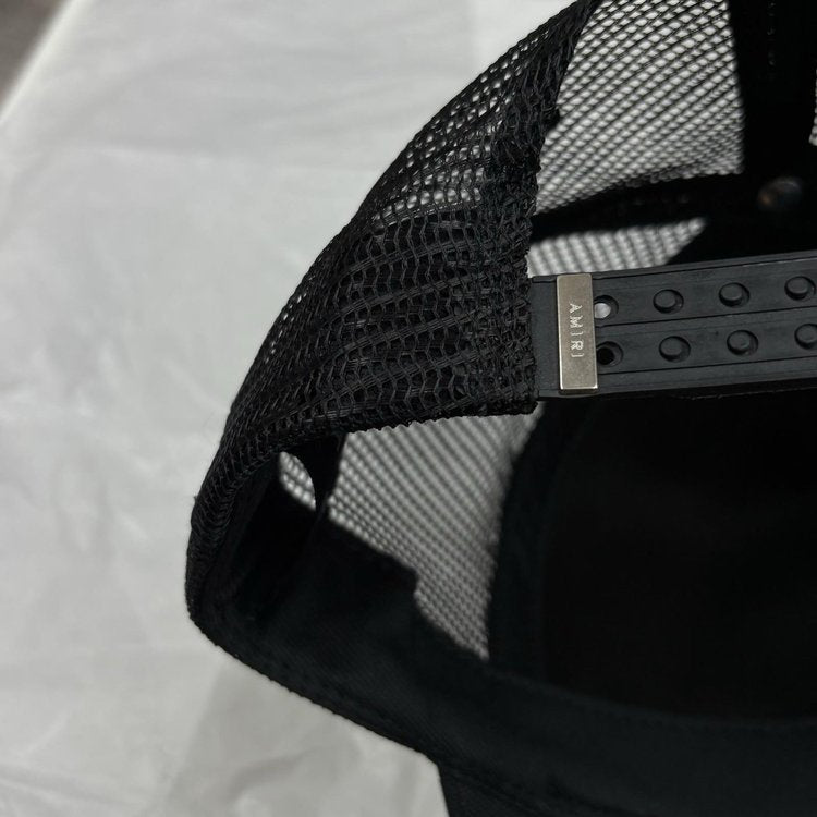 Amiri x Wes Lang Reaper Trucker Hat ' Black '