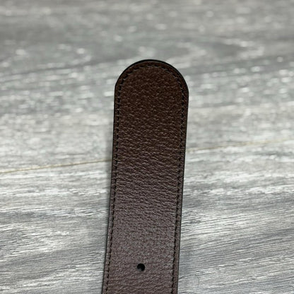 Size 95/38 - Gucci Reversible Square Buckle Belt