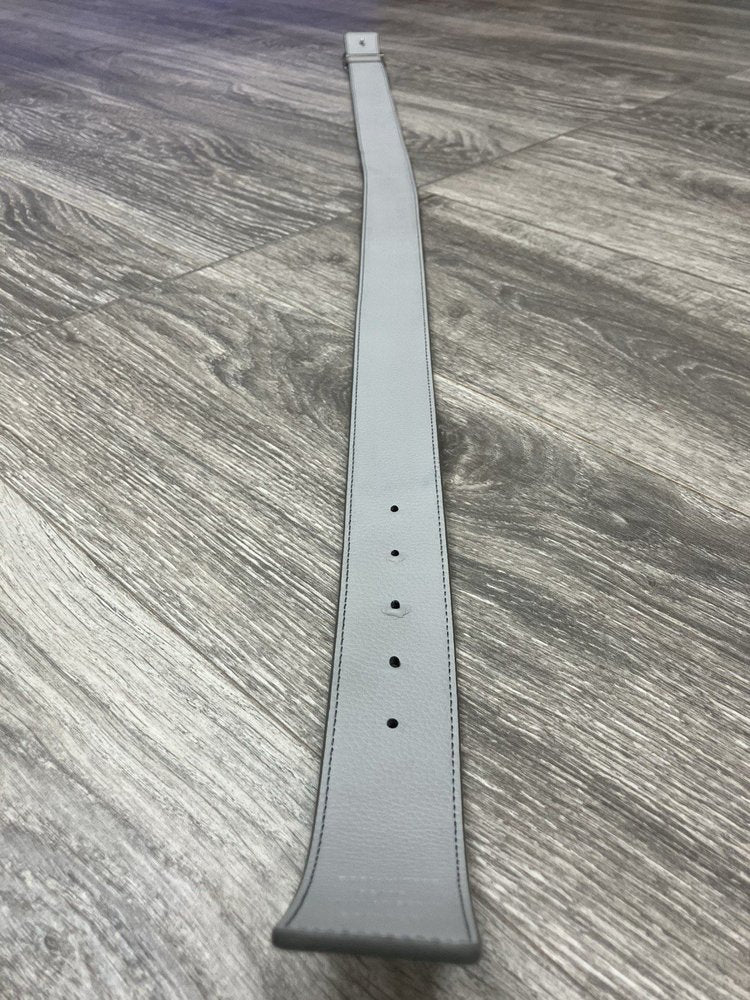 Size 90/36 - Dior CD Buckle Belt ' Leather Gray