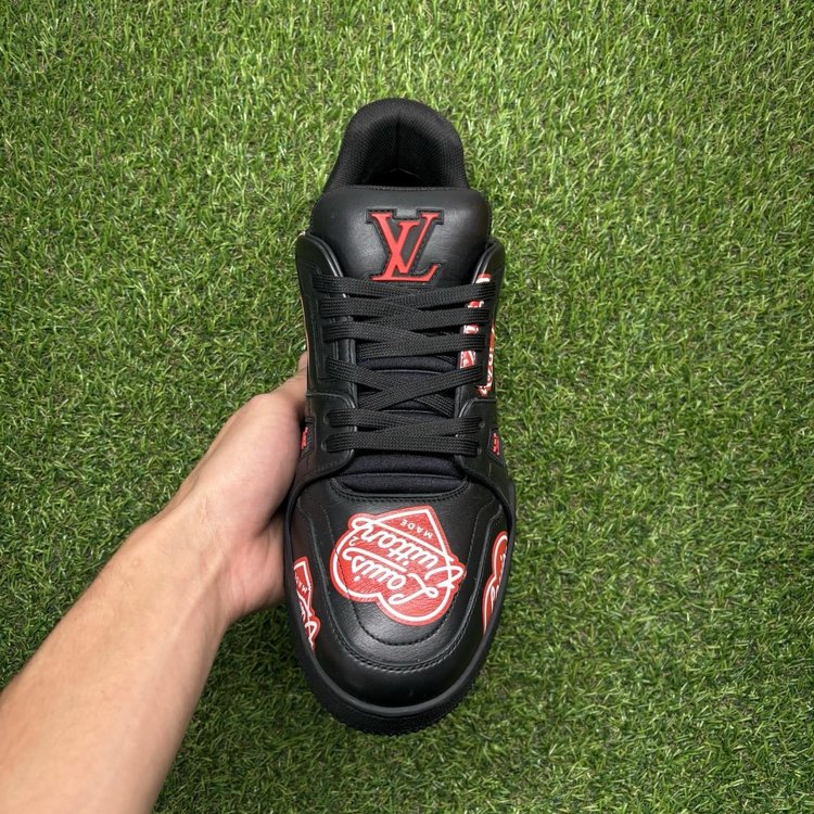 Louis Vuitton Trainer ' Light Blue ' UK 7.5