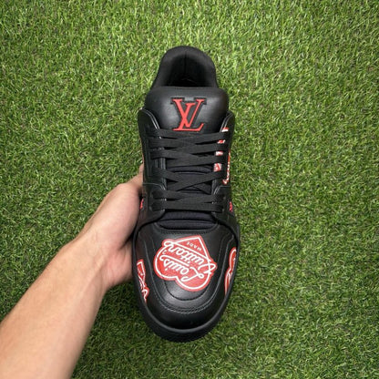 Louis Vuitton Trainer ' Light Blue ' UK 7.5