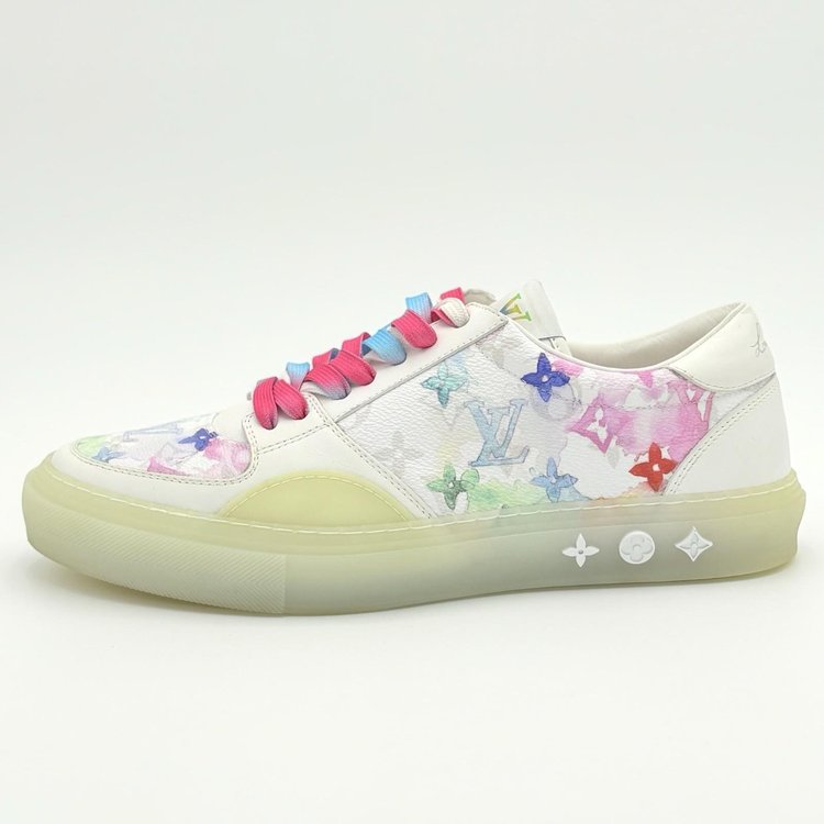 Louis Vuitton Ollie ' White Rainbow Monogram  UK 8