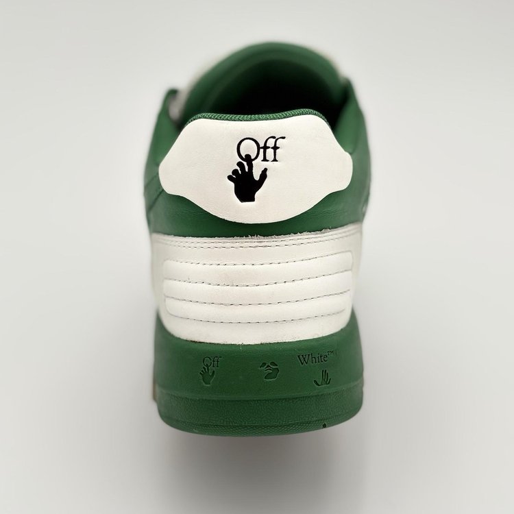 Off-White Out of Office ' Green, White ' UK 8