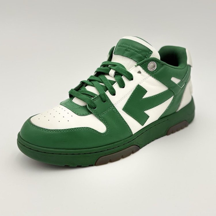 Off-White Out of Office ' Green, White ' UK 8