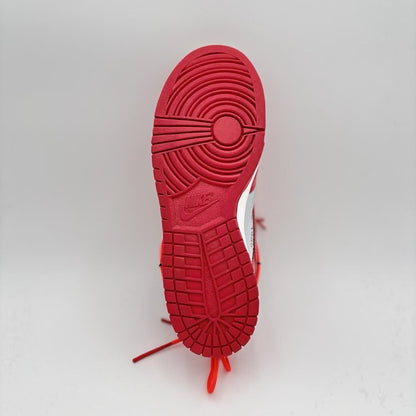 Nike Dunk Low x OFF-WHITE 2019 ' University Red ' UK 8.5
