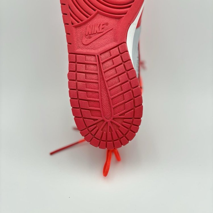 Nike Dunk Low x OFF-WHITE 2019 ' University Red ' UK 8.5