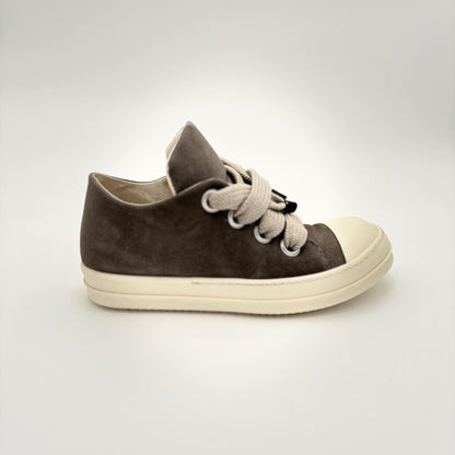 Rick Owens Jumbo Lace Puffer Low ‘ Dust Milk ‘ UK 8