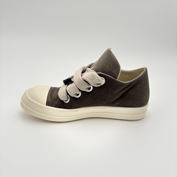 Rick Owens Jumbo Lace Puffer Low ‘ Dust Milk ‘ UK 8